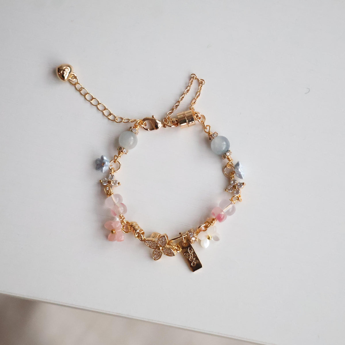 Ixoria 6mm (Chain, Magnetic Clasp with Adjustable Lobster Clasp)