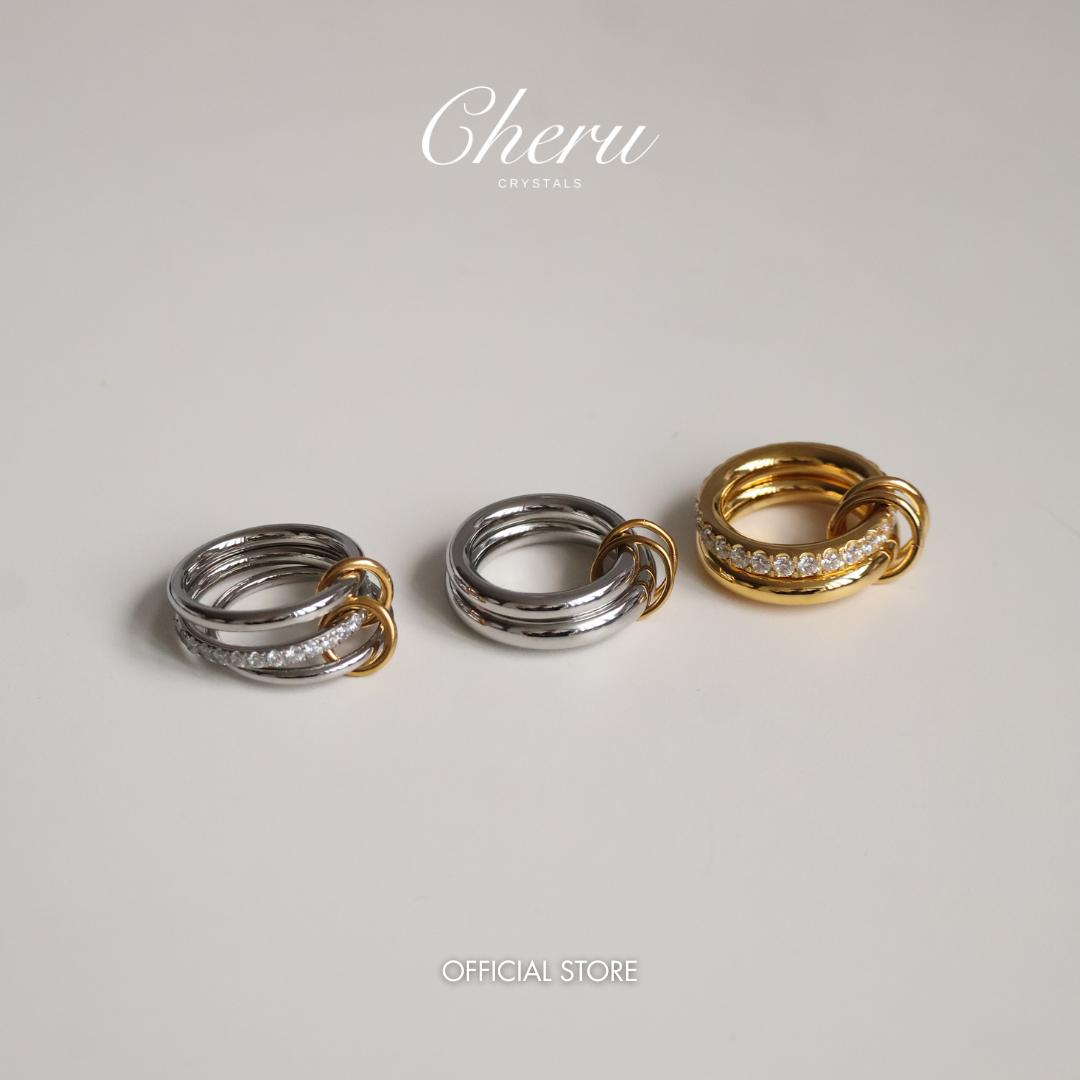 Roxanne Non-Tarnish Stainless Steel Ring