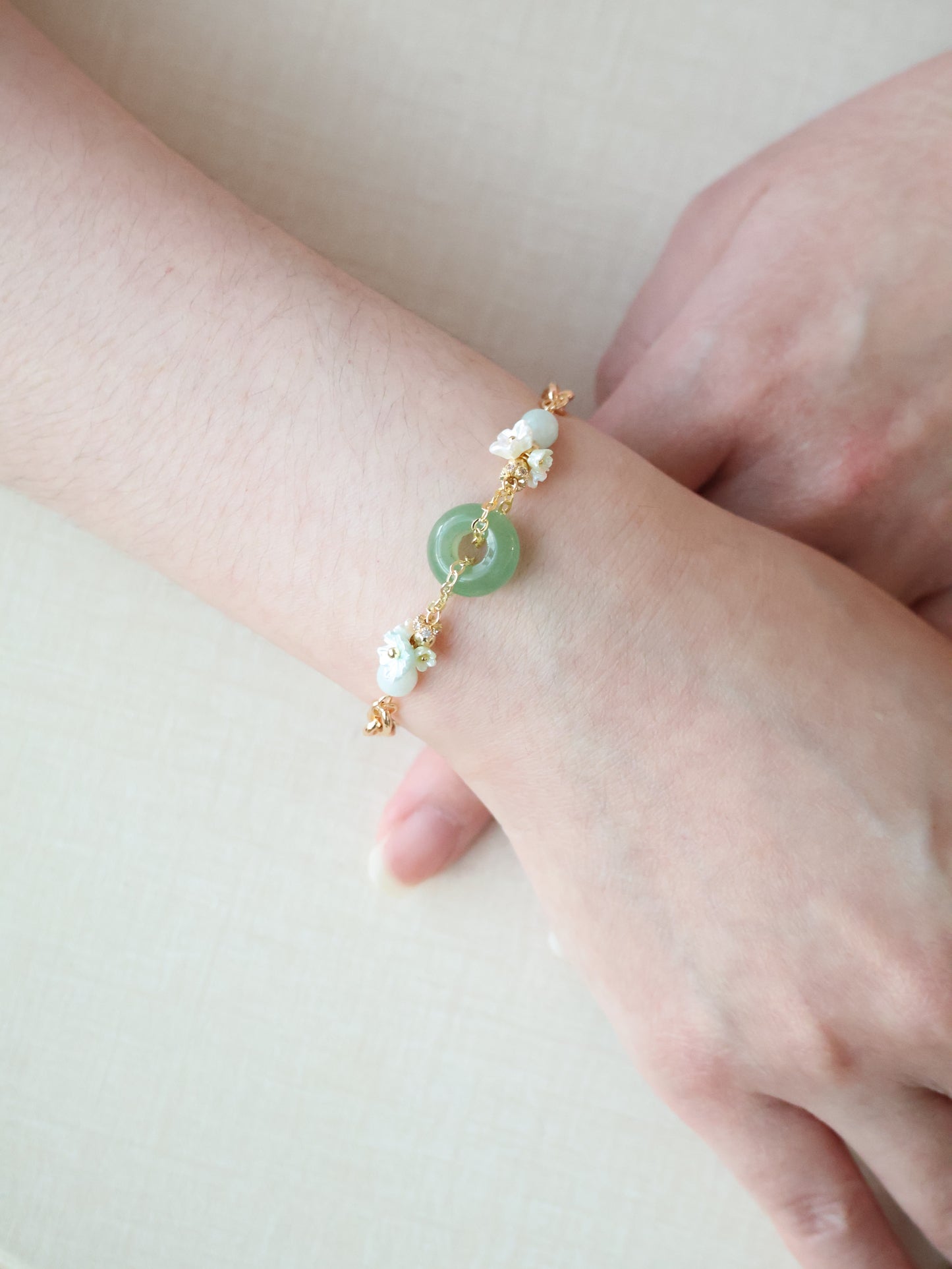 Coris Ping An Kou Crystal Chain — Series Design (OT Clasp, Chain)