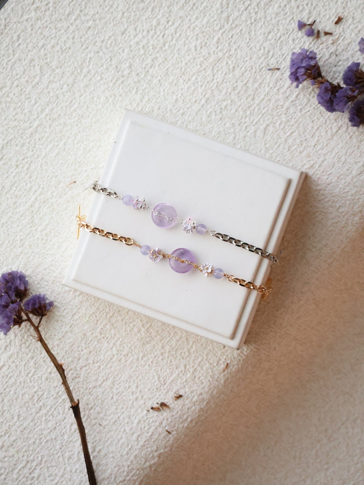 Coris Ping An Kou Crystal Chain — Series Design (OT Clasp, Chain)