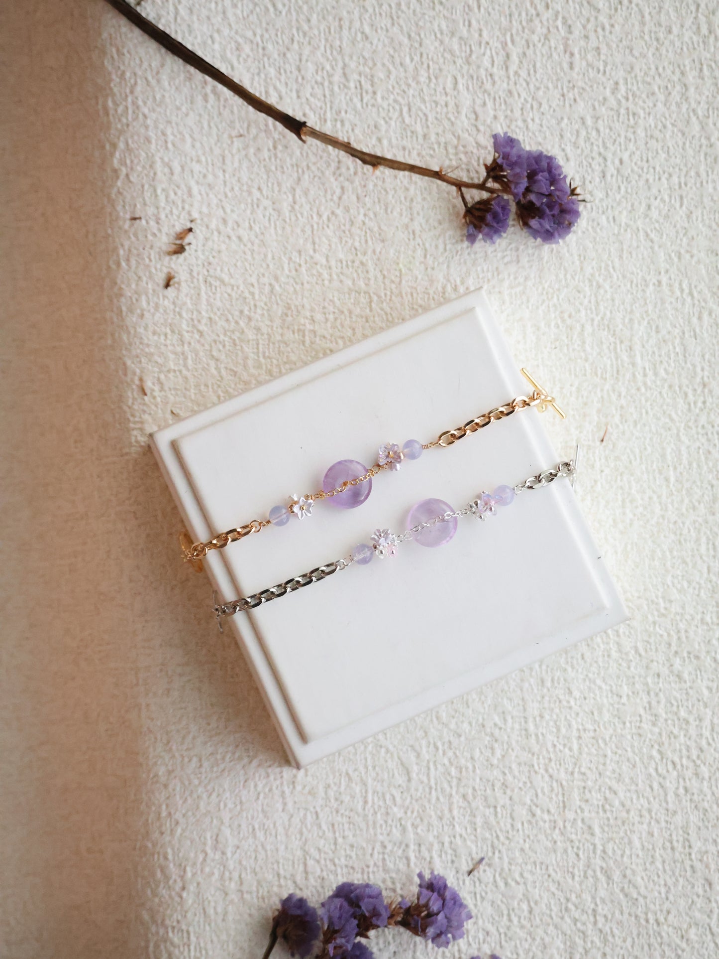 Coris Ping An Kou Crystal Chain — Series Design (OT Clasp, Chain)