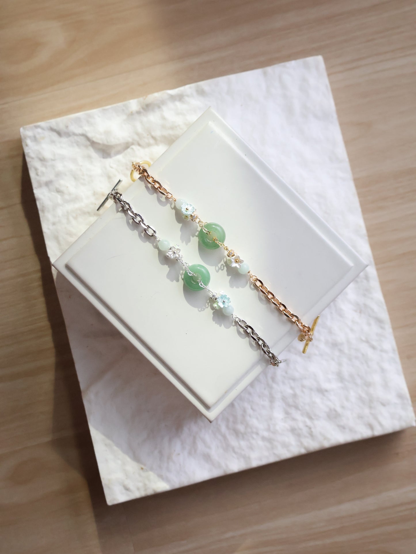 Coris Ping An Kou Crystal Chain — Series Design (OT Clasp, Chain)