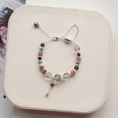 Juliet Mauve 6-10mm (Chain, Magnetic Clasp with Adjustable Lobster Clasp)