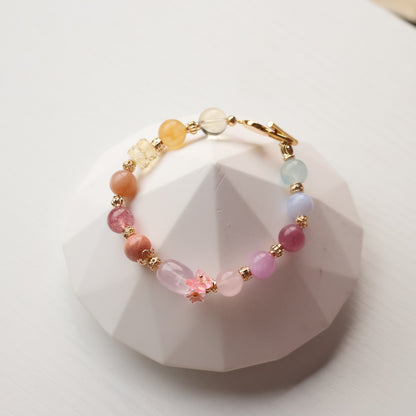 [Cheru] - 8mm Bloomelle Duo Bao (Elastic, OT Clasp)