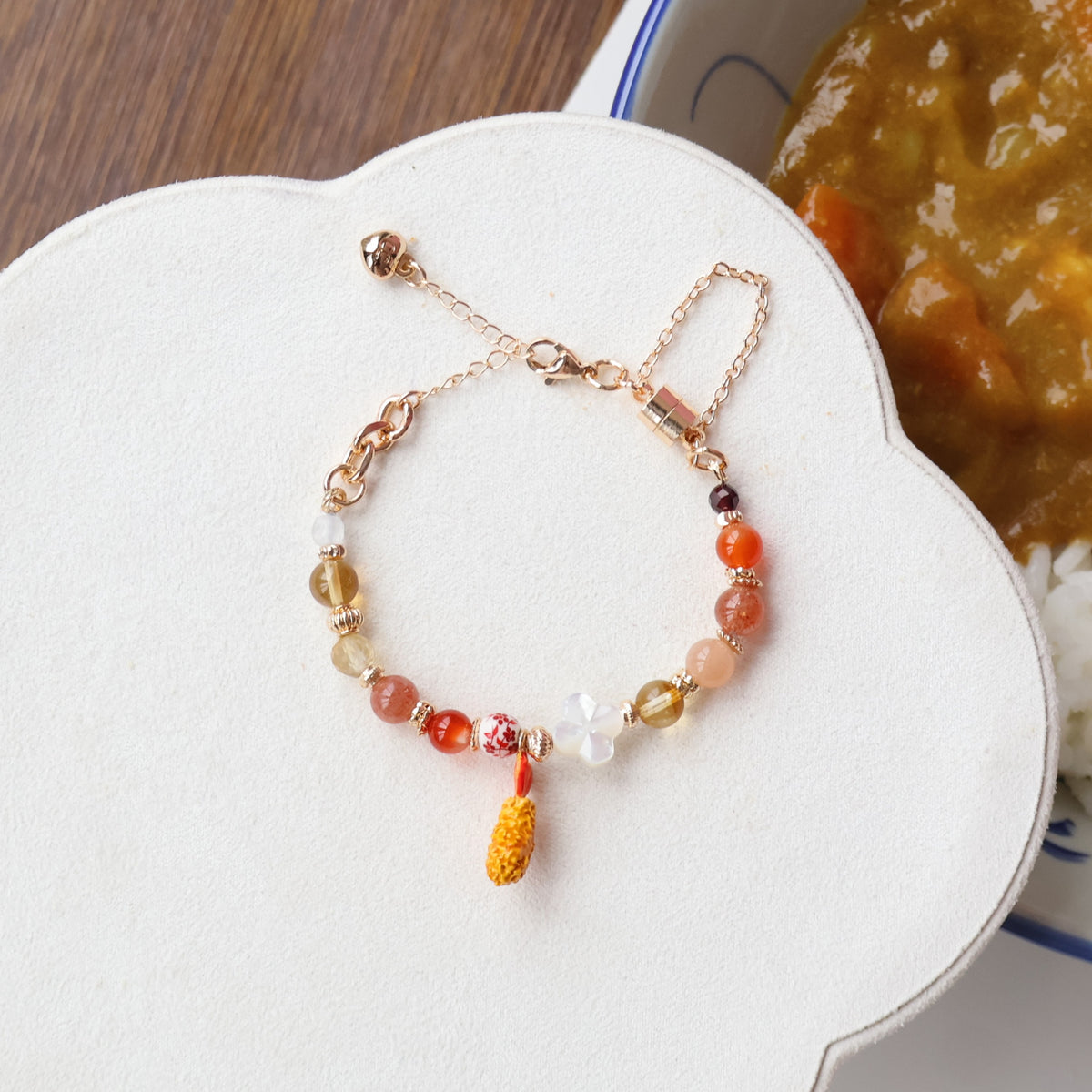 Ebi Fry 6mm (Chain, Magnetic Clasp with Adjustable Lobster Clasp)