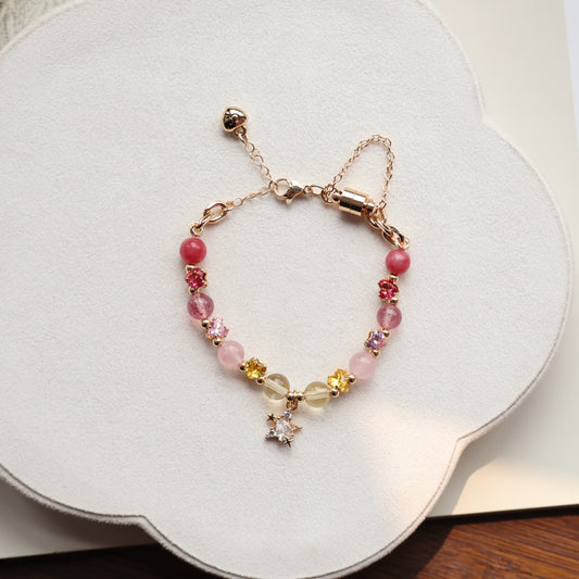 Hoshi 6mm (Chain, Magnetic Clasp with Adjustable Lobster Clasp)