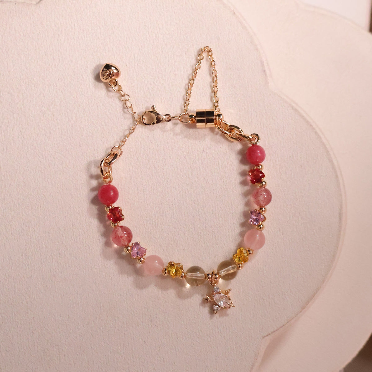 Hoshi 6mm (Chain, Magnetic Clasp with Adjustable Lobster Clasp)
