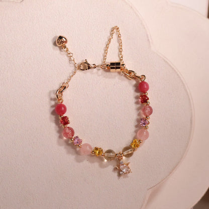 Hoshi 6mm (Chain, Magnetic Clasp with Adjustable Lobster Clasp)