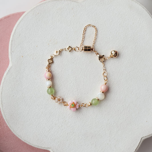 Dango 6mm (Chain, Magnetic Clasp with Adjustable Lobster Clasp)