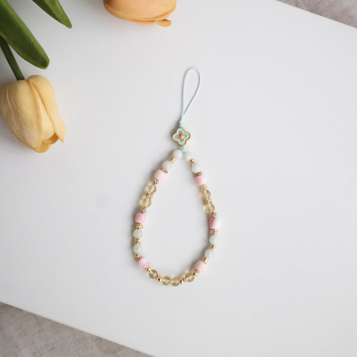 Lotus Peony Pavilion 8mm (Phone Strap)