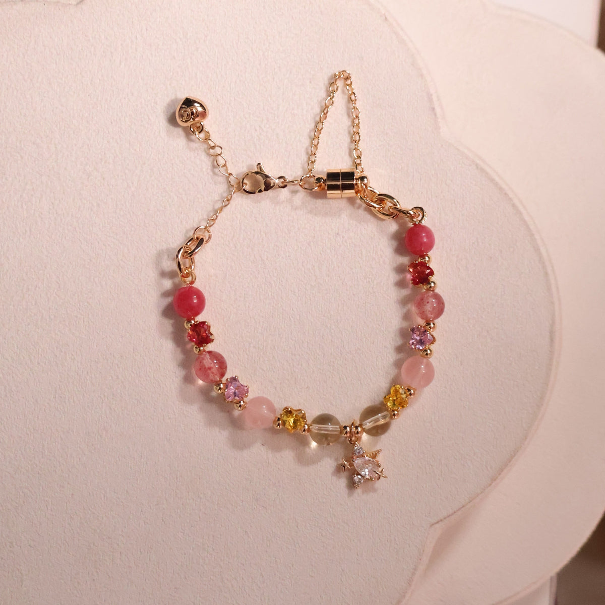 Hoshi 6mm (Chain, Magnetic Clasp with Adjustable Lobster Clasp)