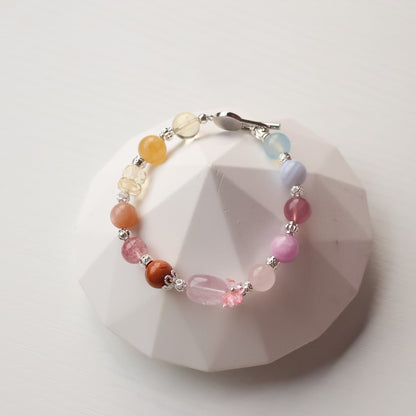 [Cheru] - 8mm Bloomelle Duo Bao (Elastic, OT Clasp)