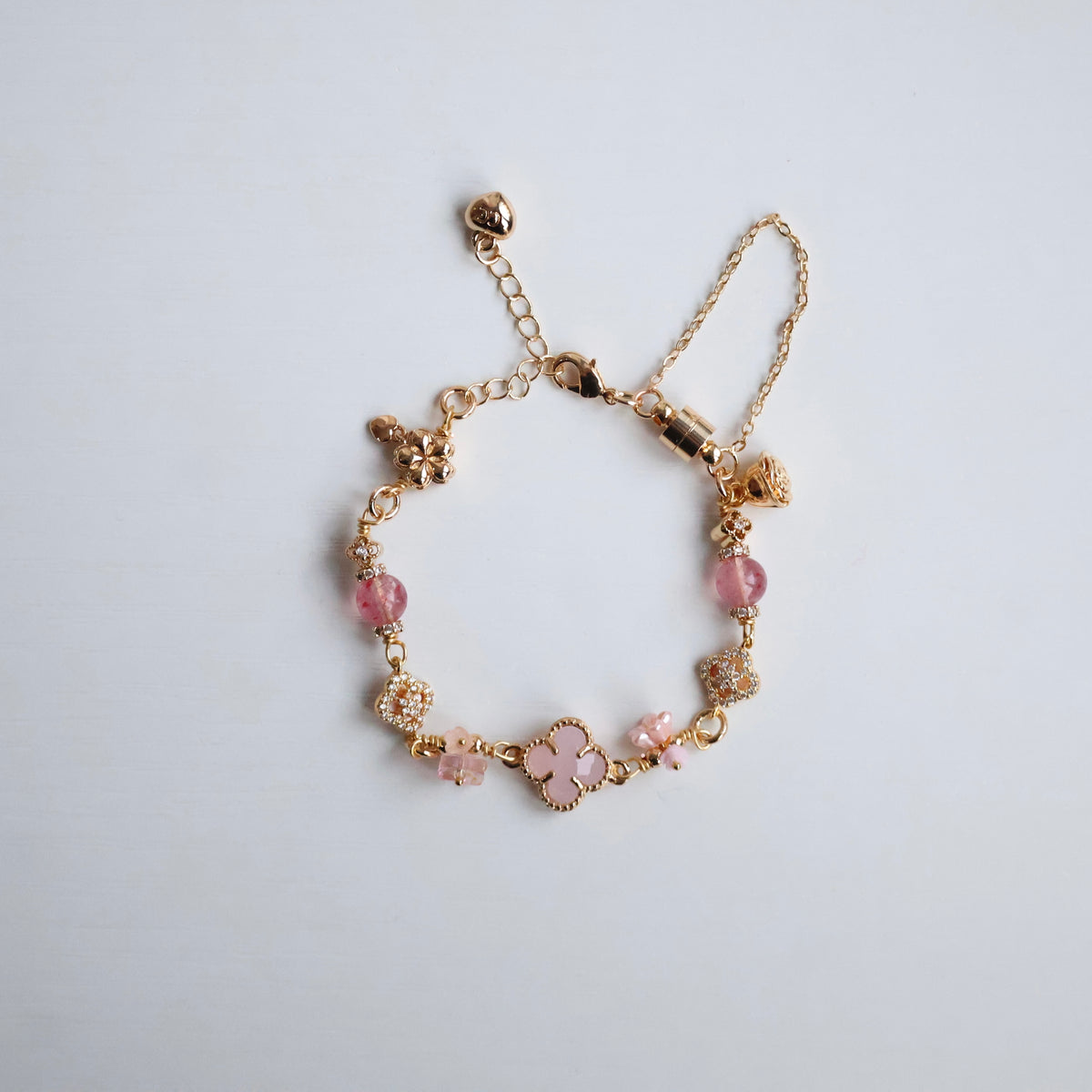 Pinkie Pie 6mm (Chain, Magnetic Clasp with Adjustable Lobster Clasp)