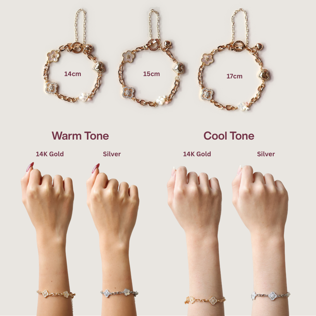 Letia 6mm (Chain, Magnetic Clasp with Adjustable Lobster Clasp)