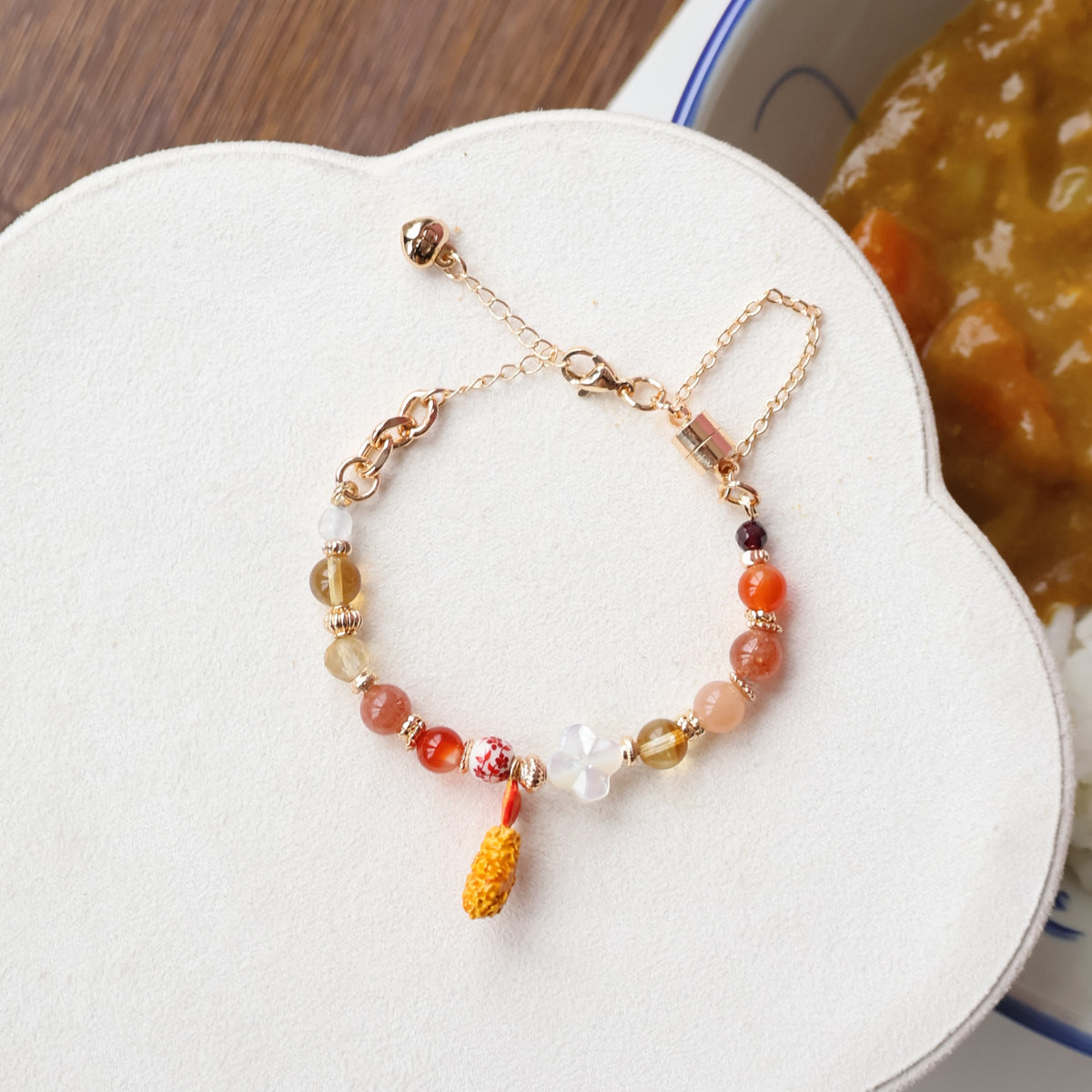 Ebi Fry 6mm (Chain, Magnetic Clasp with Adjustable Lobster Clasp)