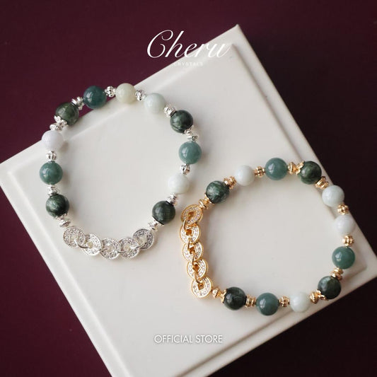 Fengshui Coins Eirene 8mm (Elastic)