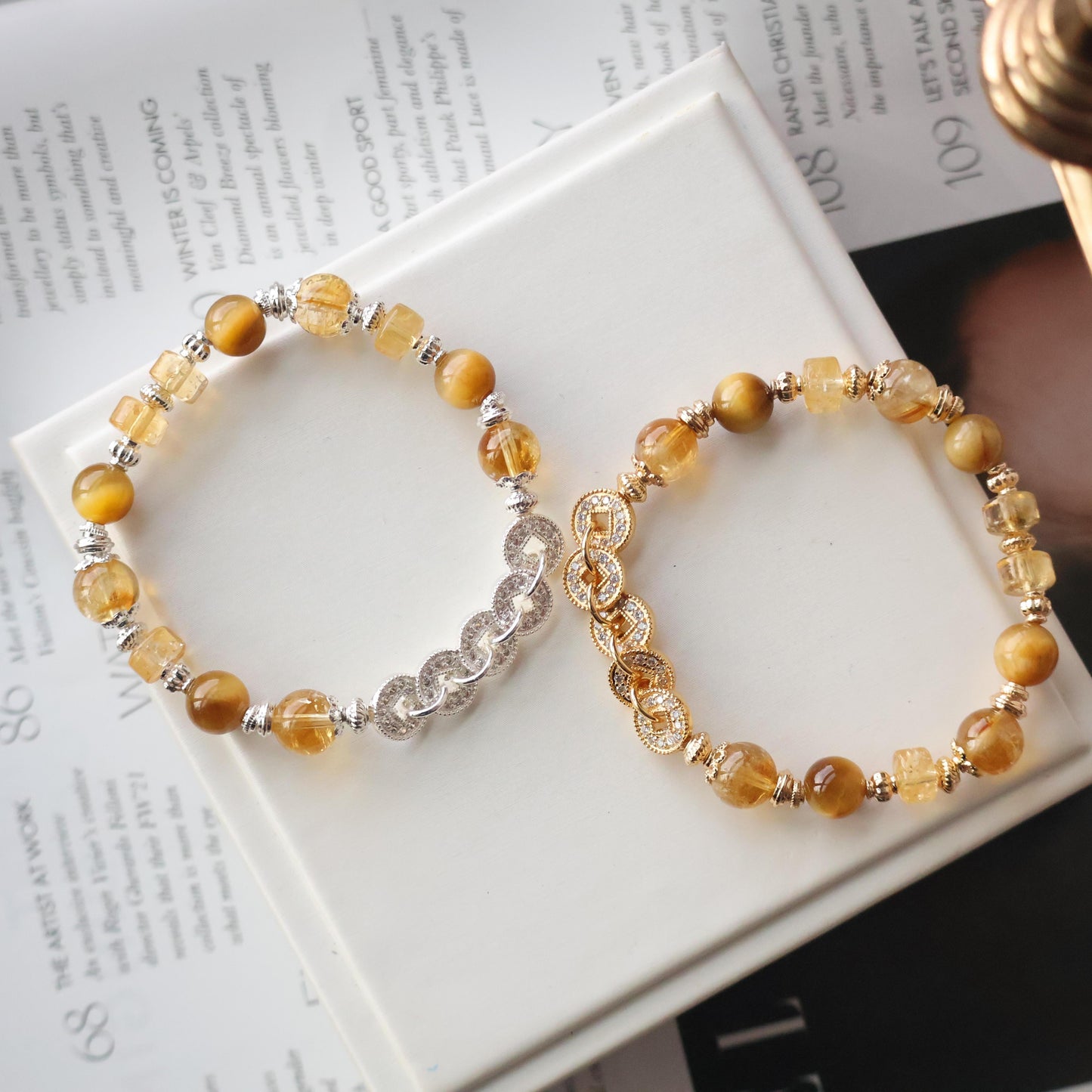 Fengshui Coins Prospera 8mm (Elastic)
