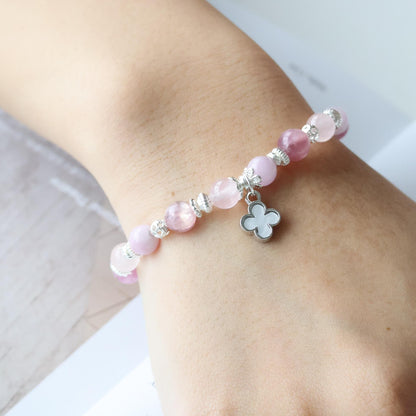 Ada Mini Clover: Pink 6mm (Elastic)