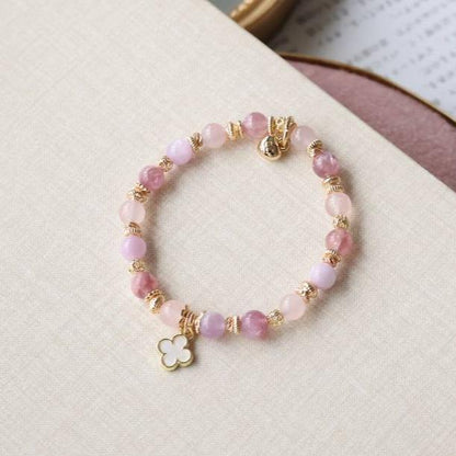 Ada Mini Clover: Pink 6mm (Elastic)
