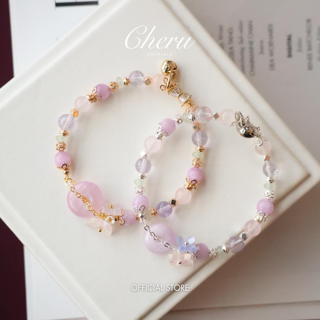 Everfae Ping An Kou Series: Spring Lavender 8mm (Elastic)