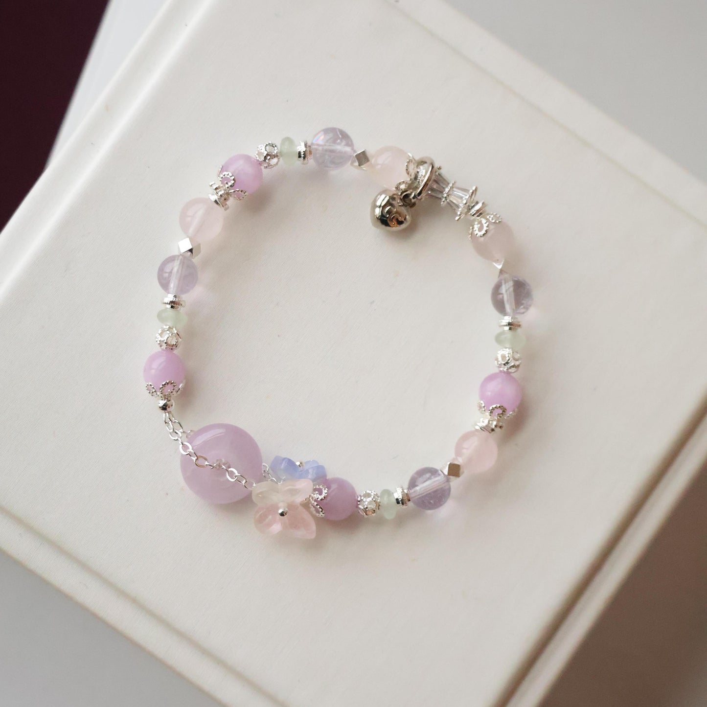 Everfae Ping An Kou Series: Spring Lavender 8mm (Elastic)