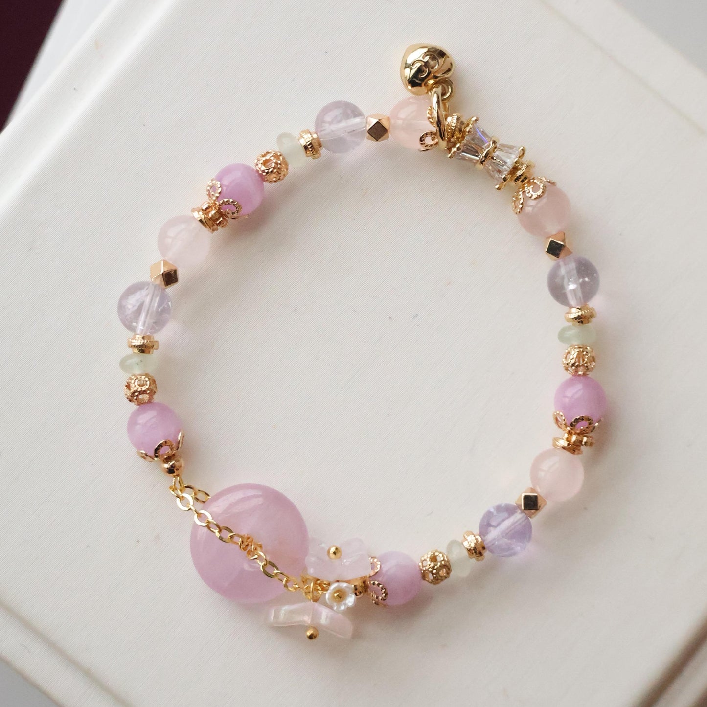 Everfae Ping An Kou Series: Spring Lavender 8mm (Elastic)