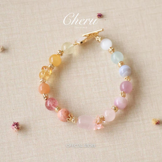 Bloomelle Duo Bao 8mm (Elastic, OT Clasp)