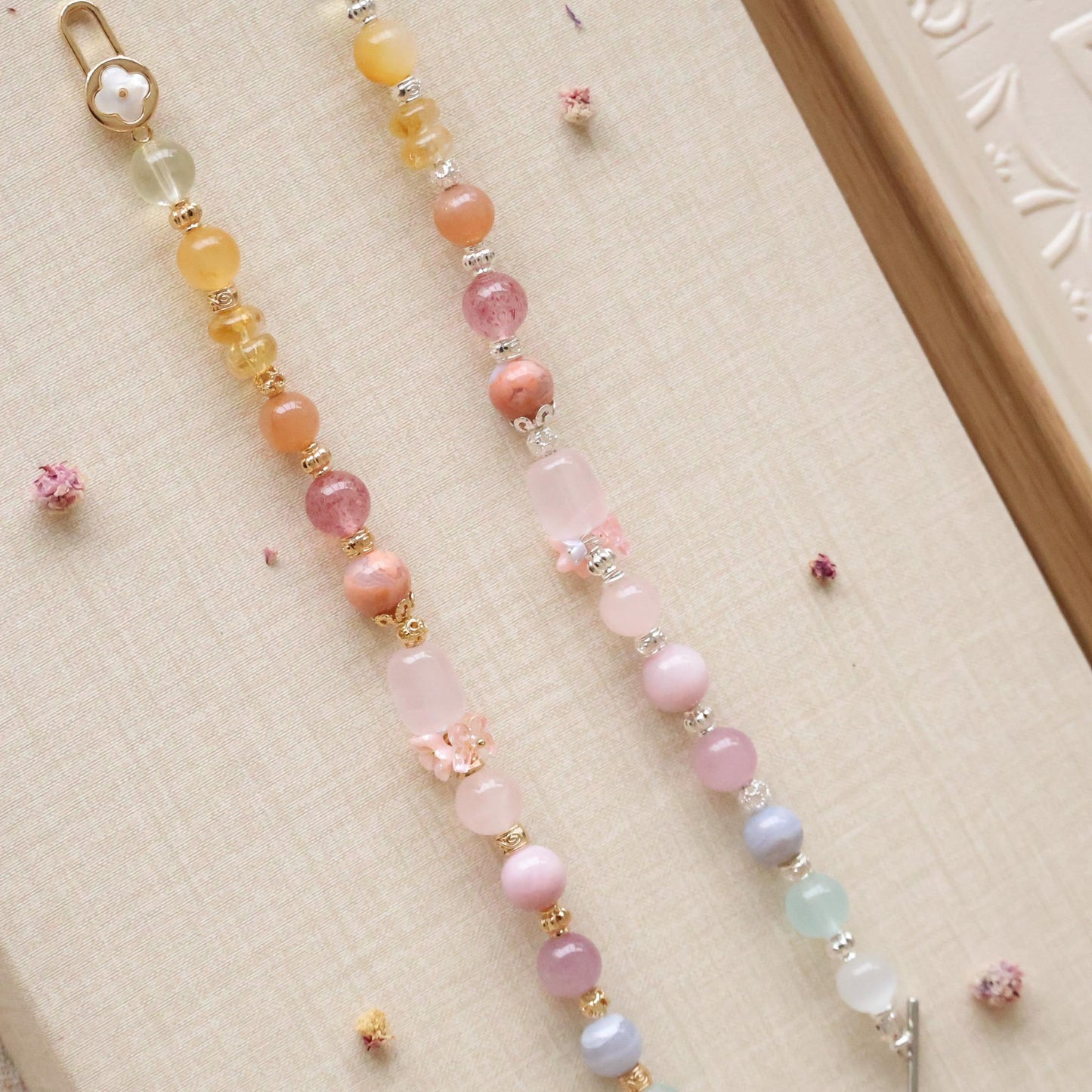 Bloomelle Duo Bao 8mm (Elastic, OT Clasp)