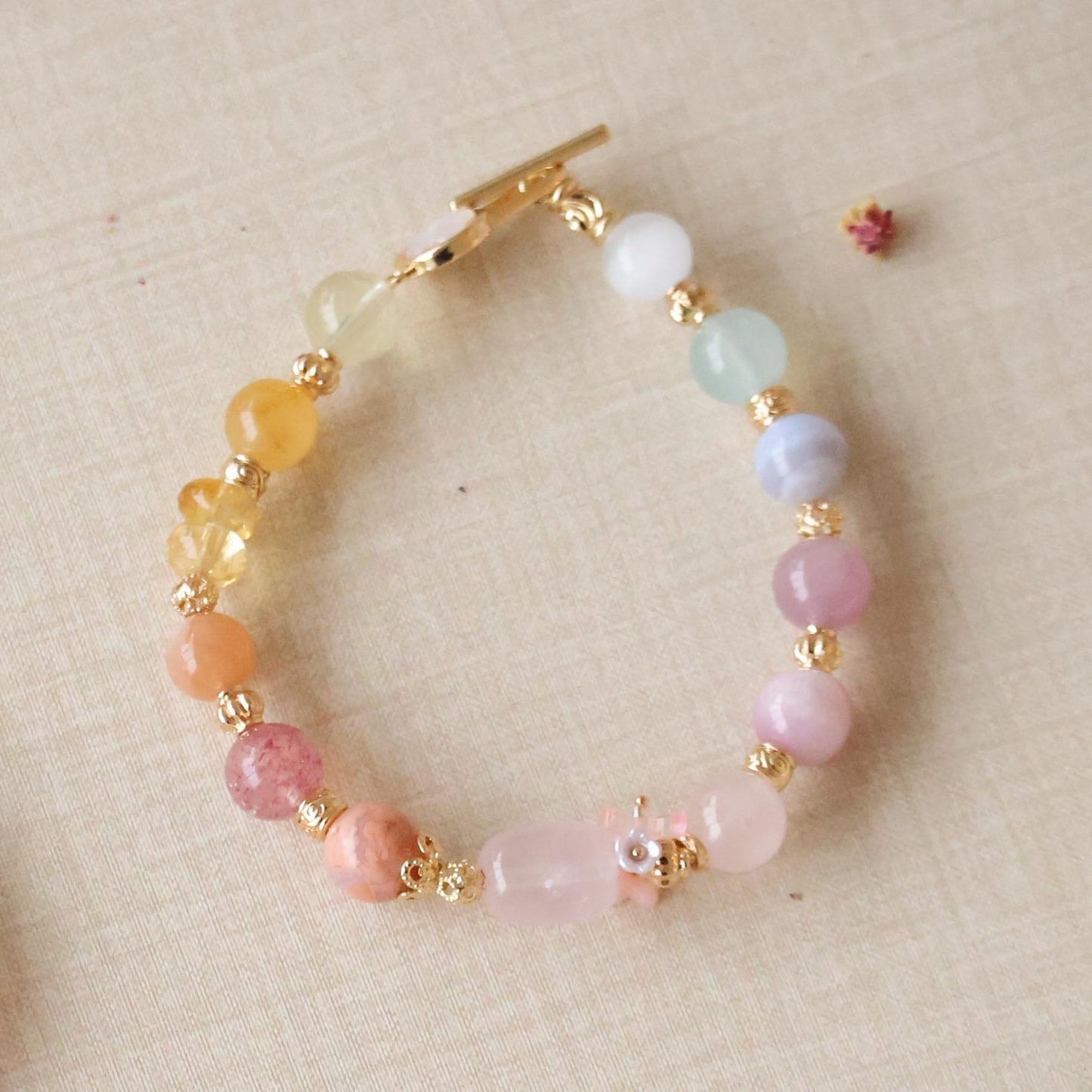 Bloomelle Duo Bao 8mm (Elastic, OT Clasp)