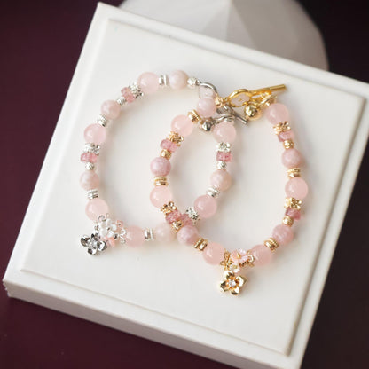 Pink Reverie 8mm (Elastic, OT Clasp)