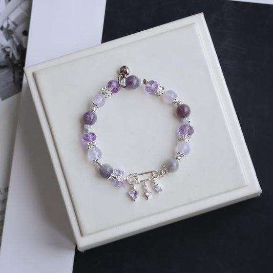 Aurielle Safety Pin Collection: Lavender (Elastic)