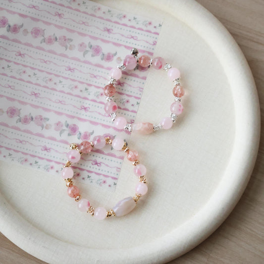 Pink Slushie Inspired 10mm (Elastic)