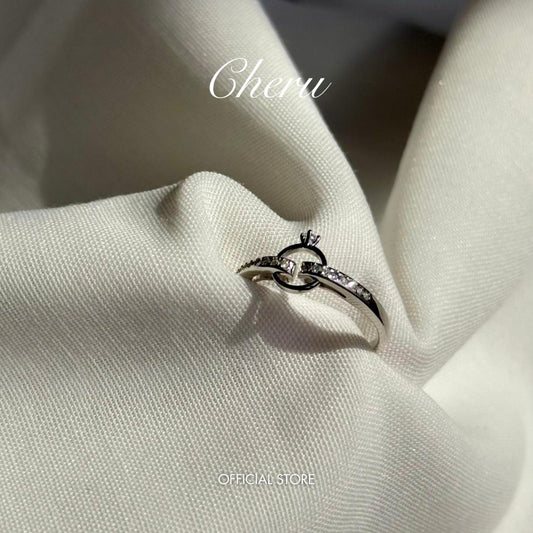 Lucille Moissanite Ring AU750