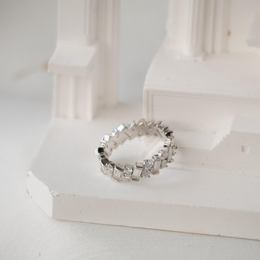 Rochelle Moissanite Ring AU750