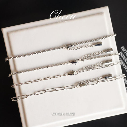 2. CHOOSE CHAIN: Customisable Non-Tarnish Stainless Steel [Cheru]