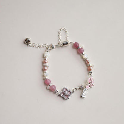Lolanthe 6mm (Elastic, Adjustable Lobster Clasp with Magnetic Opening)
