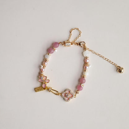 Lolanthe 6mm (Elastic, Adjustable Lobster Clasp with Magnetic Opening)