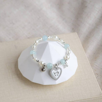 Cherie: Aquamarine 8mm (Elastic)